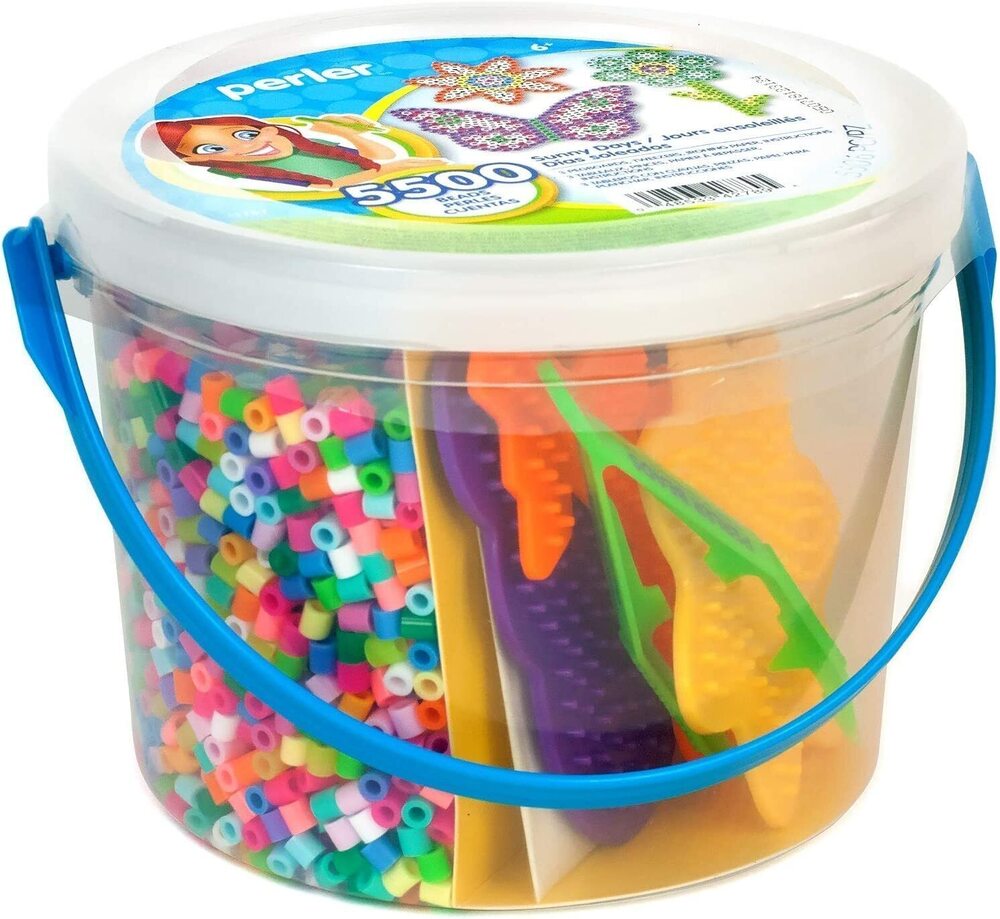 9401 Sunny Days Bright Color Fuse Bead Bucket, 5500 pcs